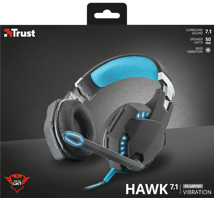 Trust GXT 363 Hawk 7.1 Bass Vibration – image 9