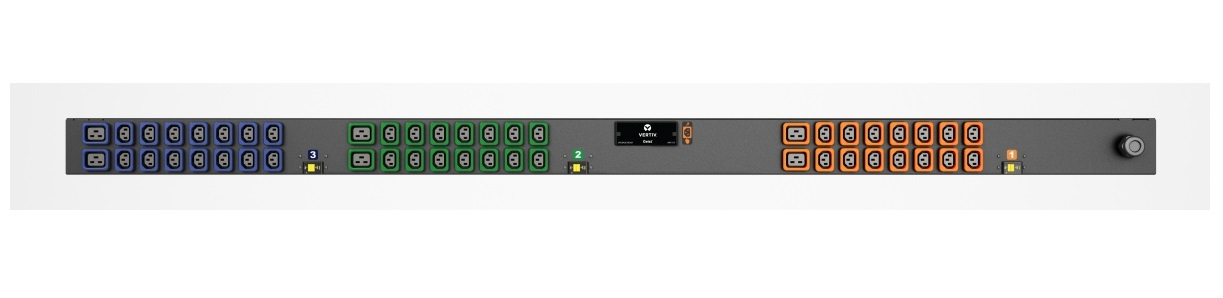 Vertiv I10098L power distribution unit (PDU) 48 AC outlet(s) Black
