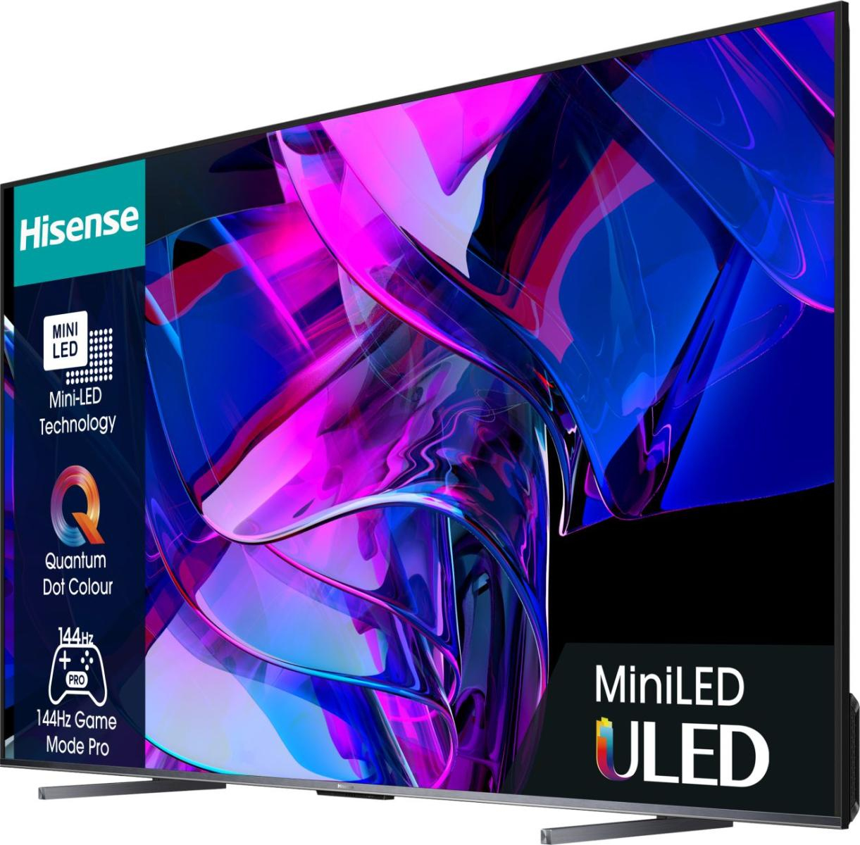 TV QLED Hisense 100U7KQ 254 cm 4K Noir — photo 3