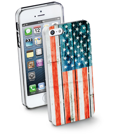 Cellularline FLAGCIPHONE52 mobile phone case Cover Blue, Red, White – image 1