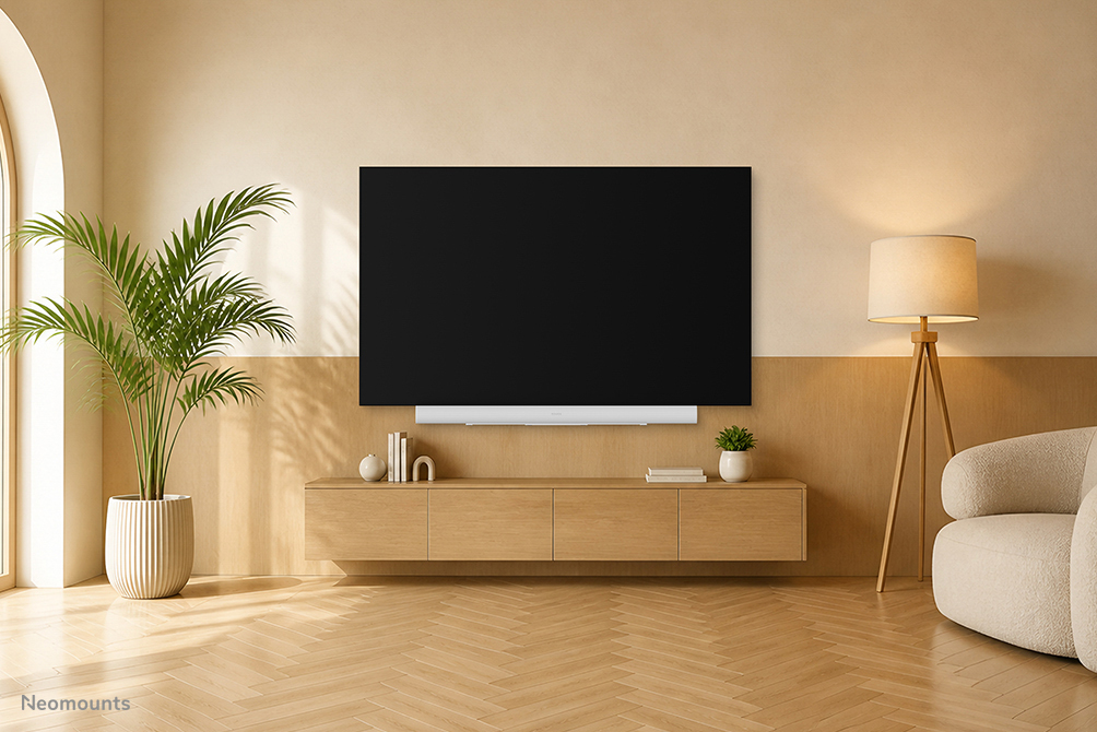 Neomounts AV35-727WH1 TV mount for Sonos Arc & Arc Ultra - easy installation - white – image 8