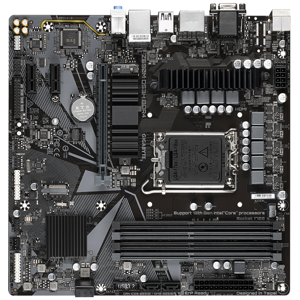 GIGABYTE Z690M DS3H DDR4 – image 2