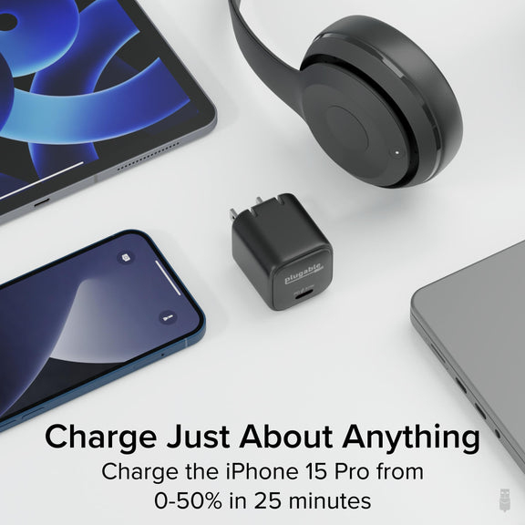 Plugable Technologies PS-30C1B mobile device charger Universal Black AC Fast charging Indoor – image 6