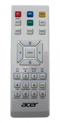 Acer MC.JK211.007 remote control IR Wireless Projector Press buttons