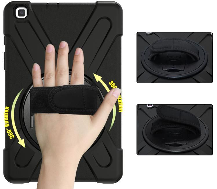 eSTUFF AUSTIN Defender Case for Samsung Galaxy Tab A 8.0 - Black – image 4