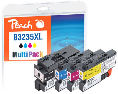 Peach 321001 ink cartridge 4 pc(s) Compatible High (XL) Yield Black, Cyan, Magenta, Yellow