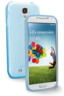 Cellularline SHCKGRIPGALAXYS4B mobile phone case Cover Blue