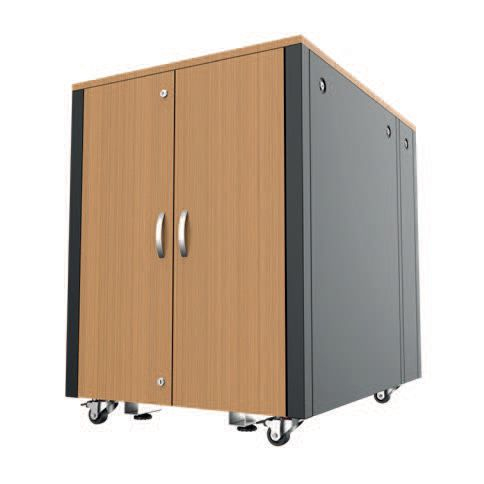Lanview RDLAK17U751BL-WOOD rack cabinet 17U Freestanding rack