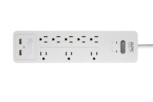 APC PH8U2W power distribution unit (PDU) 8 AC outlet(s) White – image 2