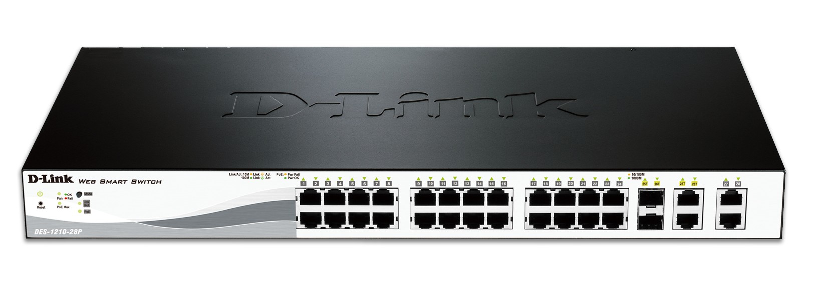 D-Link DES-1210-28P network switch Managed L2 Power over Ethernet (PoE) – image 2