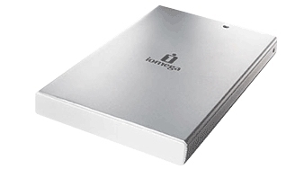 Iomega Portable Hard Drive Silver Series Hi-Speed USB 2.0, 120GB