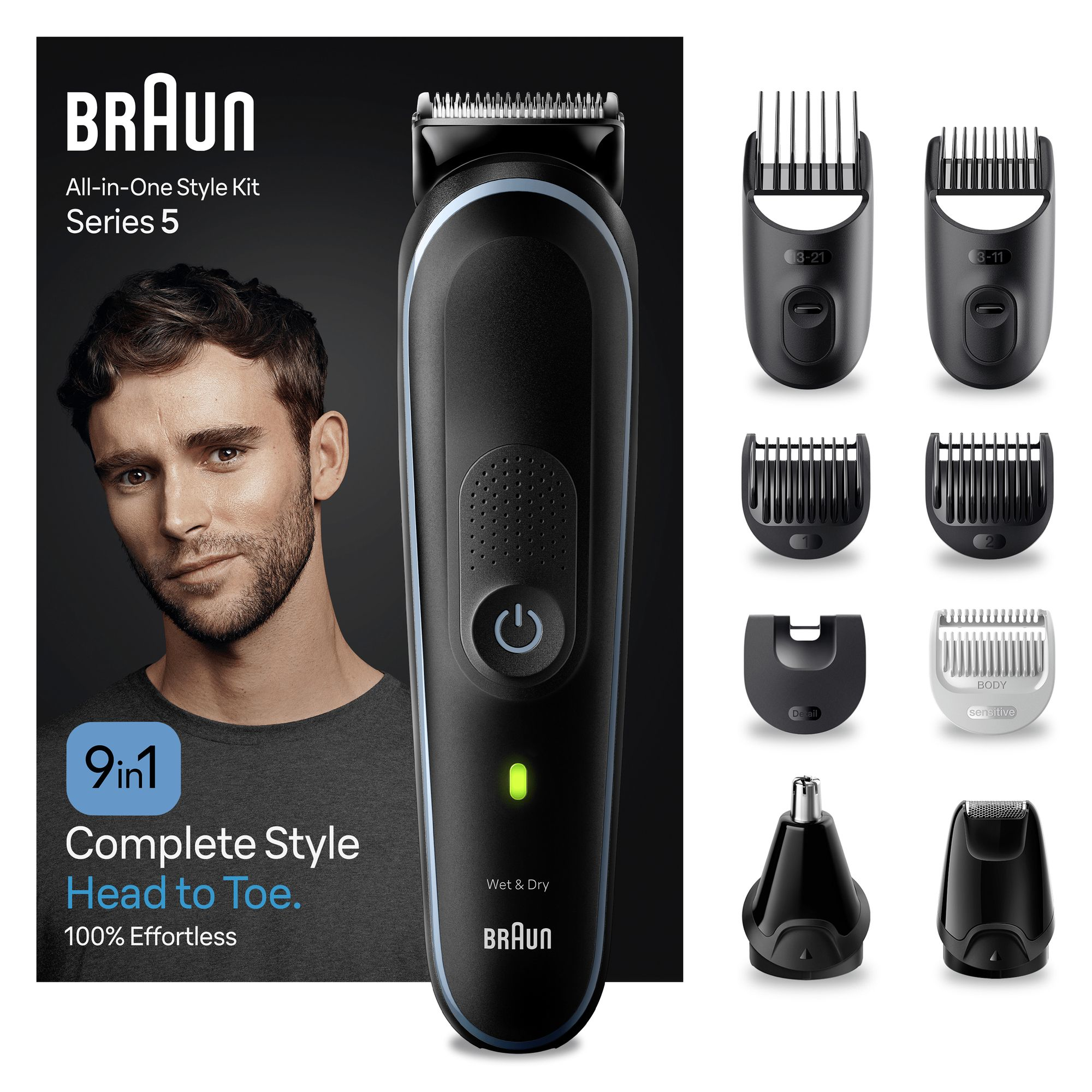 Braun MGK5411 Black, Blue Lithium – image 2