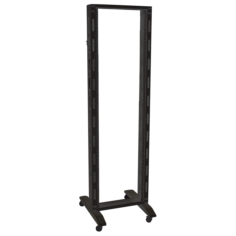 LogiLink R42S68B rack cabinet 42U Freestanding rack Black – image 1