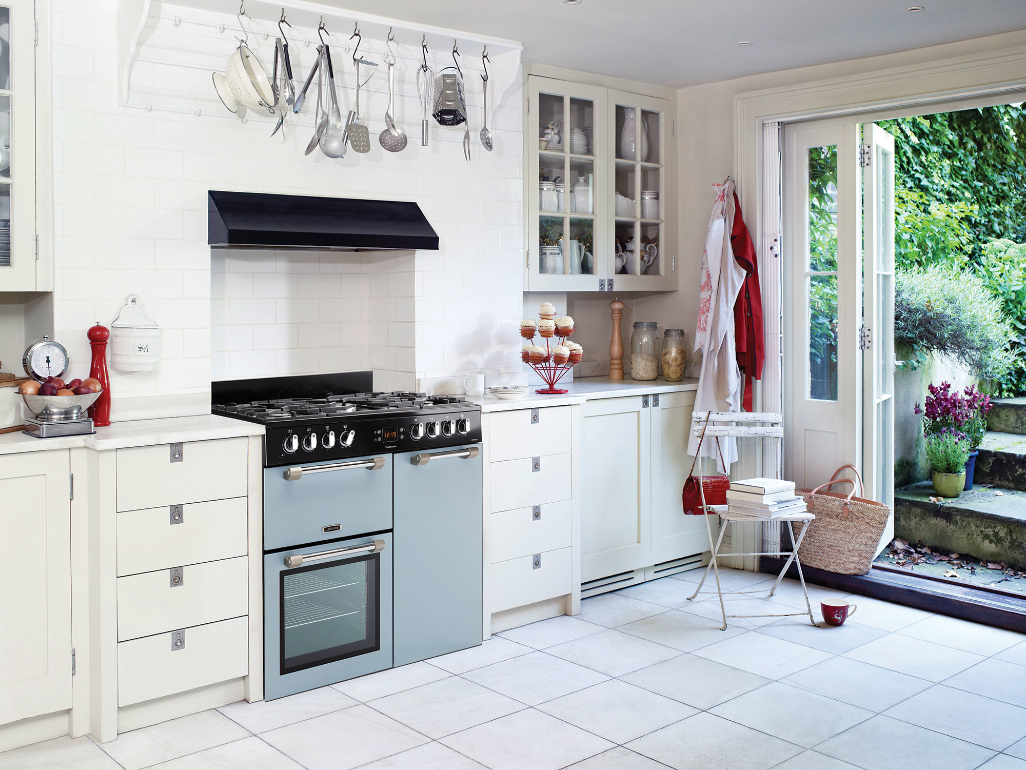 Leisure CK90F232 Freestanding cooker Electric Gas Blue – image 3