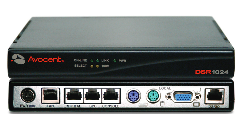 Vertiv DSR1024USB-xxx KVM switch Black