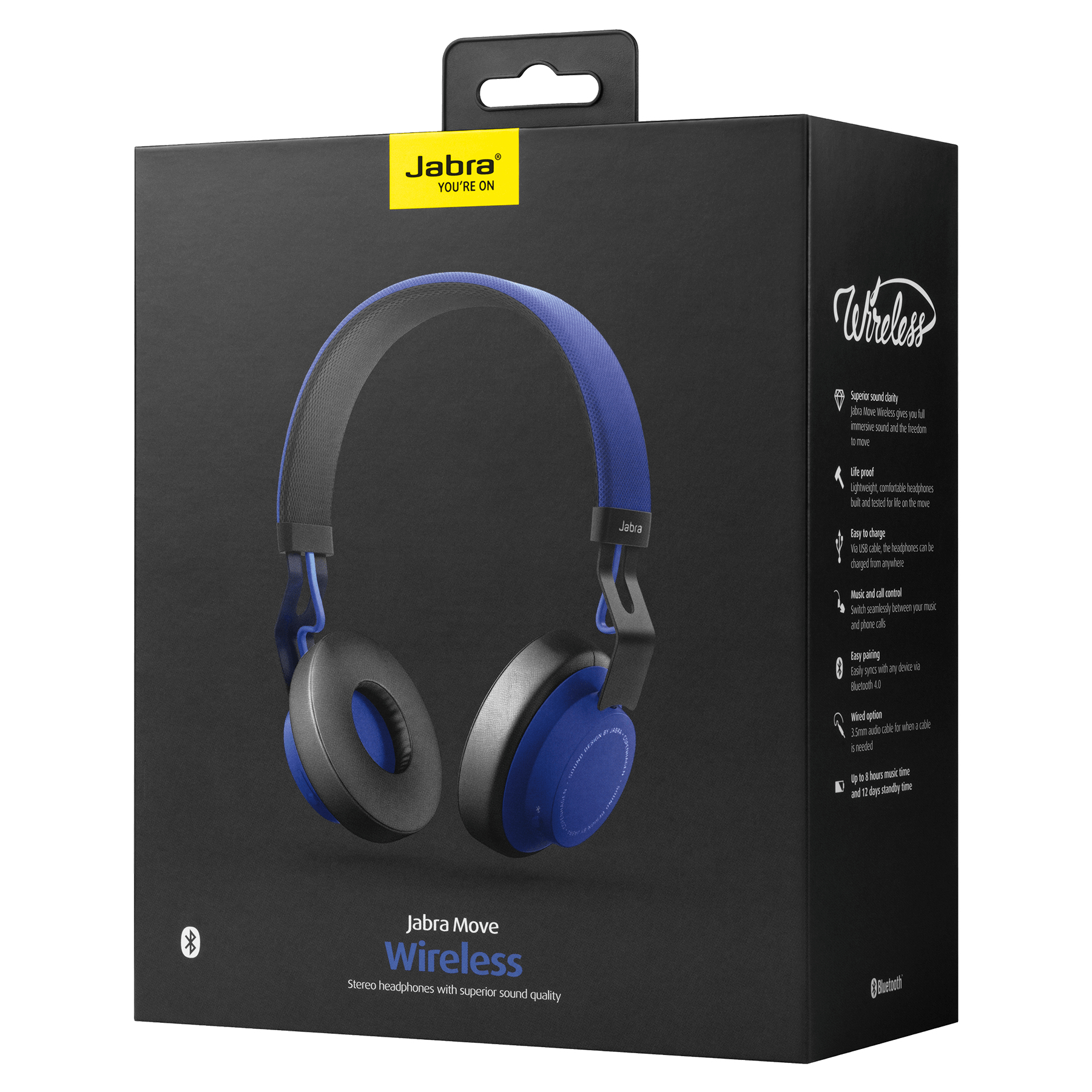 Jabra MOVE BT HDST, Blue – image 4