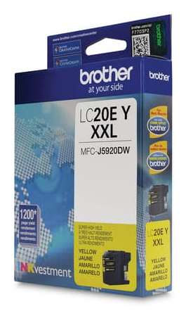 Brother LC20EYS ink cartridge 1 pc(s) Original Extra (Super) High Yield Yellow – image 2