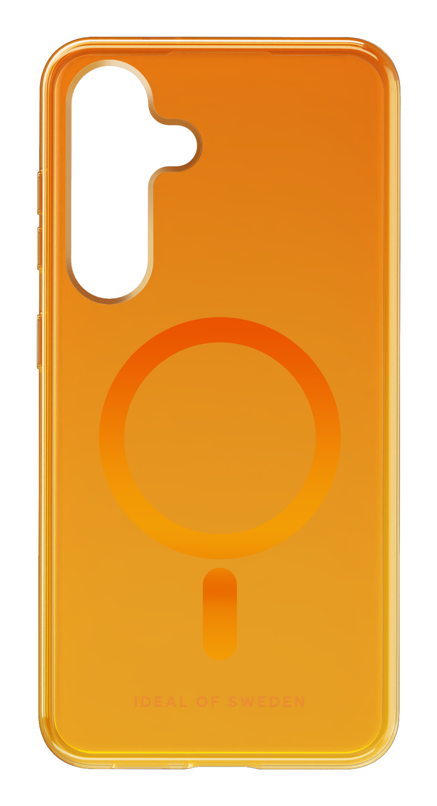 iDeal of Sweden Clear Case MagSafe Galaxy S24 / S25 Orange Spritz