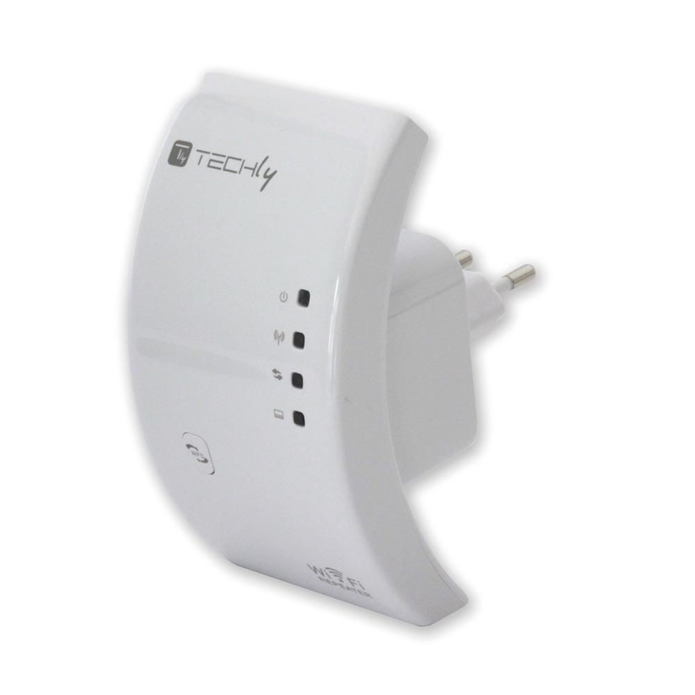 Techly 300N Wireless Repeater (Range Extender) with WPS I-WL-REPEATER – image 3