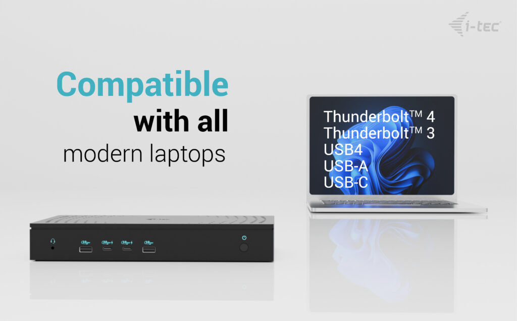 i-tec Universal 5x 4K/60Hz Display Docking Station + Power Delivery 100W – image 5
