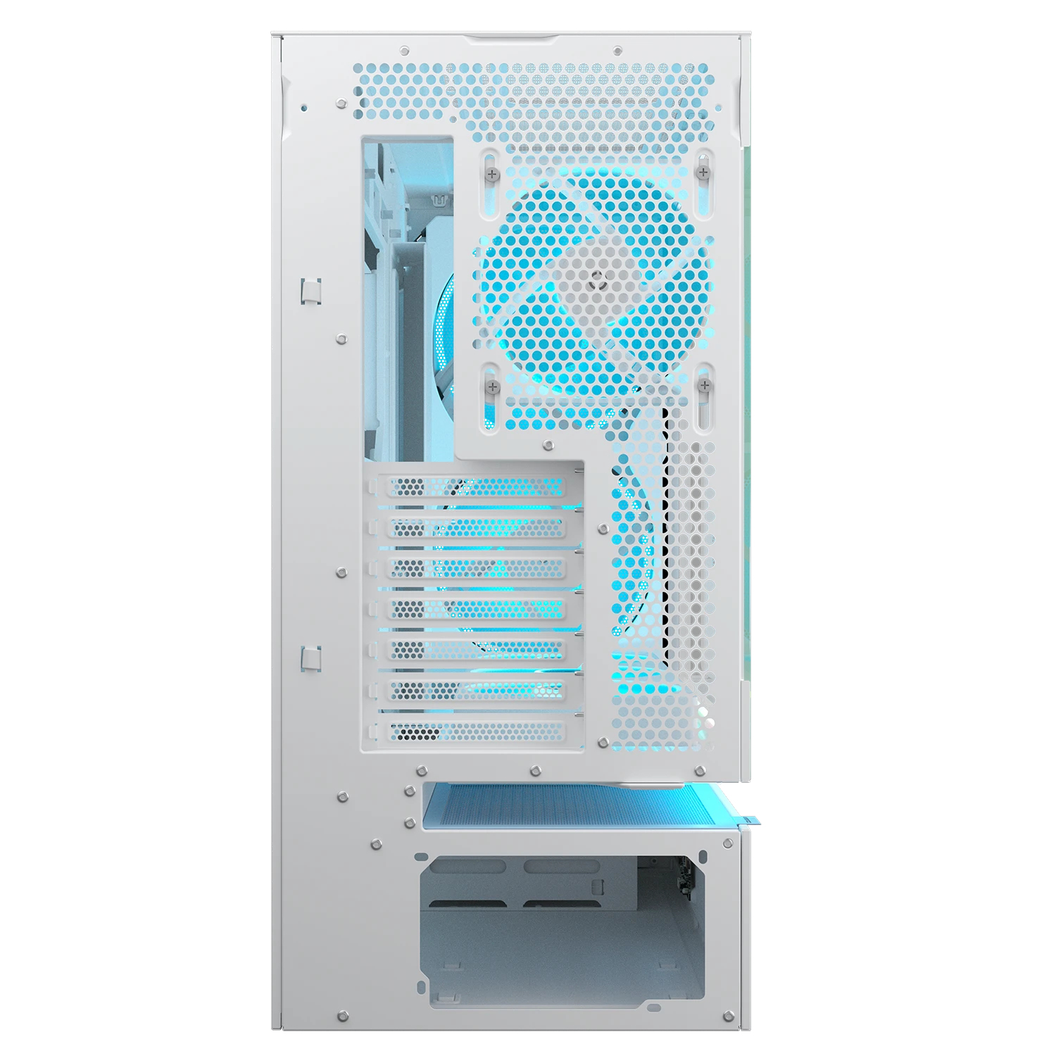 COUGAR Midi Tower Case, CFV235 Vision, ARGB, LCD Display, Mesh, White – image 5