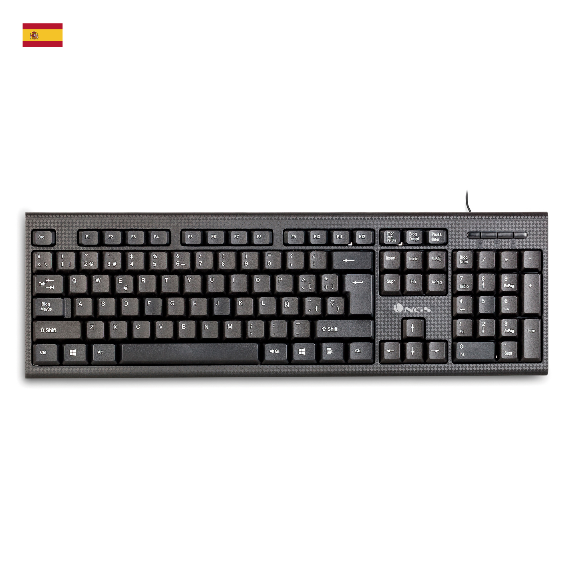 NGS FunkyV2, QWERTY, ES