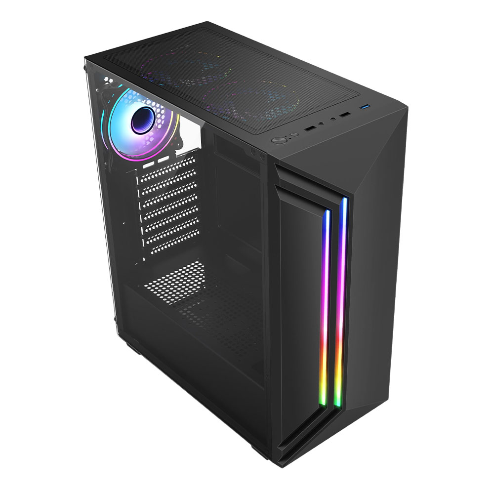 VIDA APOLLO-BLK computer case Tower Black – image 2