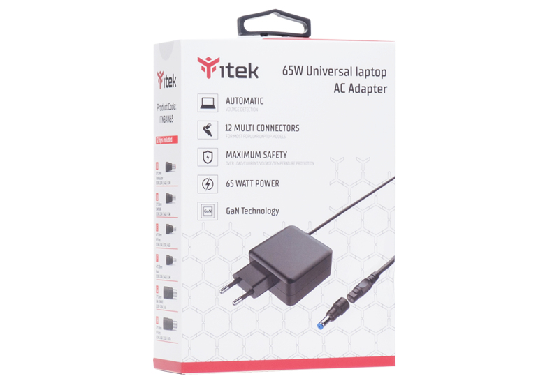 itek ITNBAW65 mobile device charger Laptop Black AC Indoor – image 5