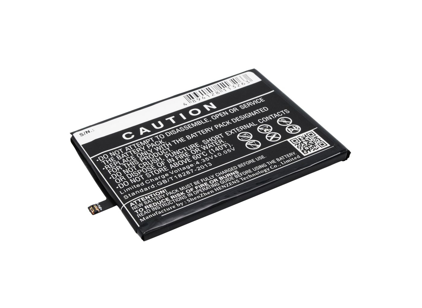 CoreParts MOBX-BAT-WKF200SL mobile phone spare part Battery Black