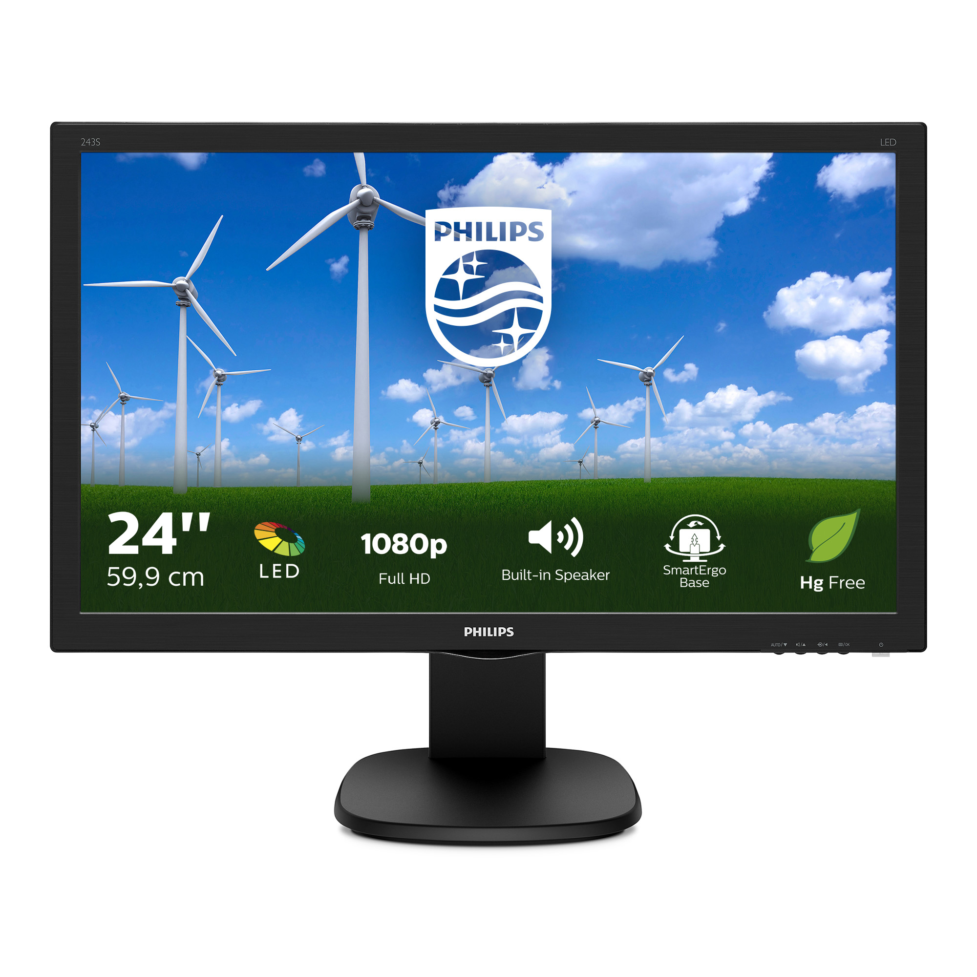 Philips S Line LCD monitor 243S5LHMB/00 – image 2