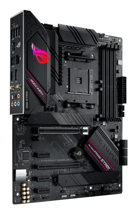 Tarjeta Madre ASUS ROG STRIX B550-F GAMING WIFI II - Socket AM4 - 4xDDR4 - 2133/3200/4800(O.C.) MHz - HDMI - DisplayPort - USB 2.0/3.2 - ATX - ROG STRIX B550-F GAMING WIFI II