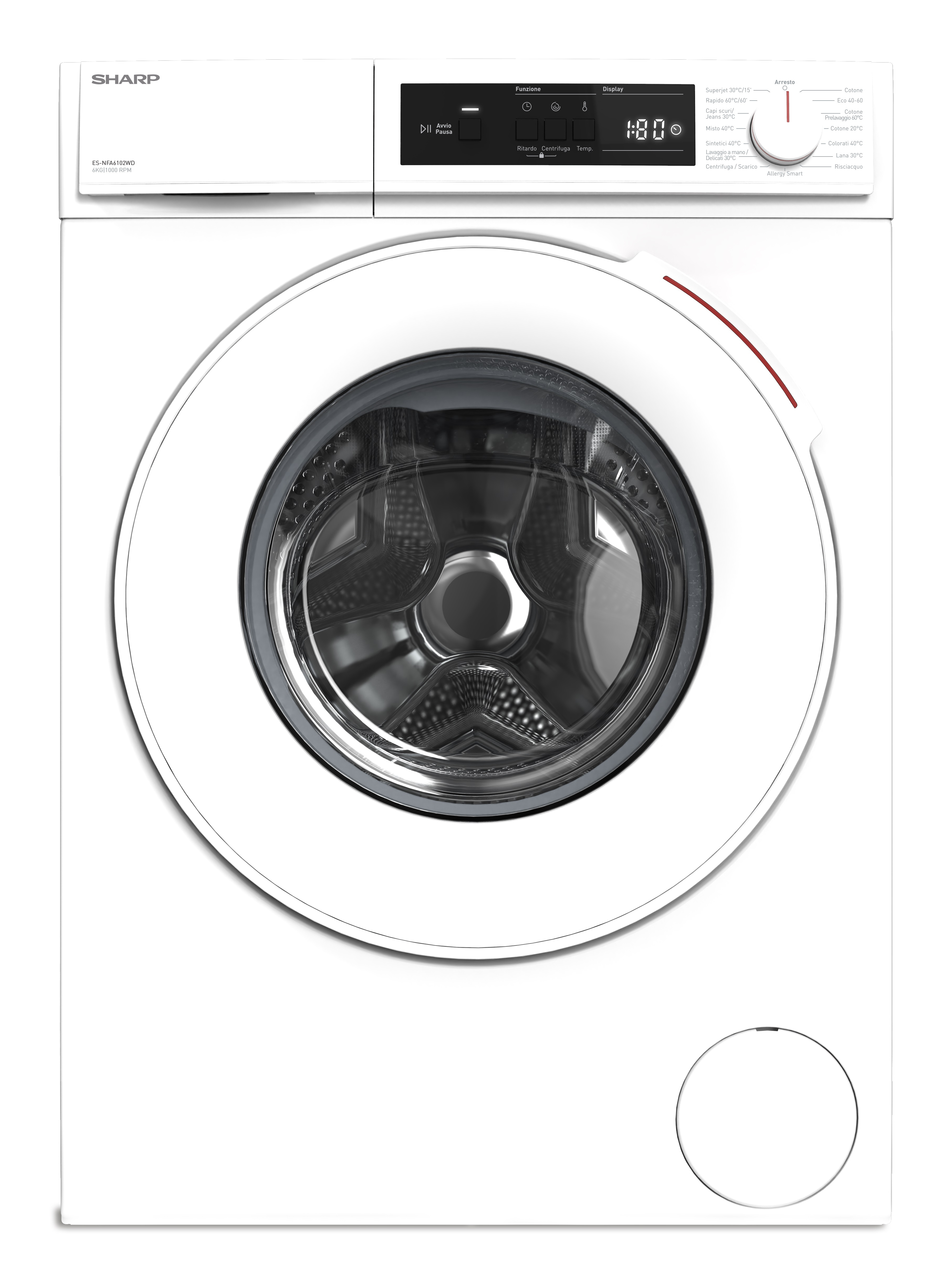 Sharp ES-NFA6102WD — vue 1 sur 8