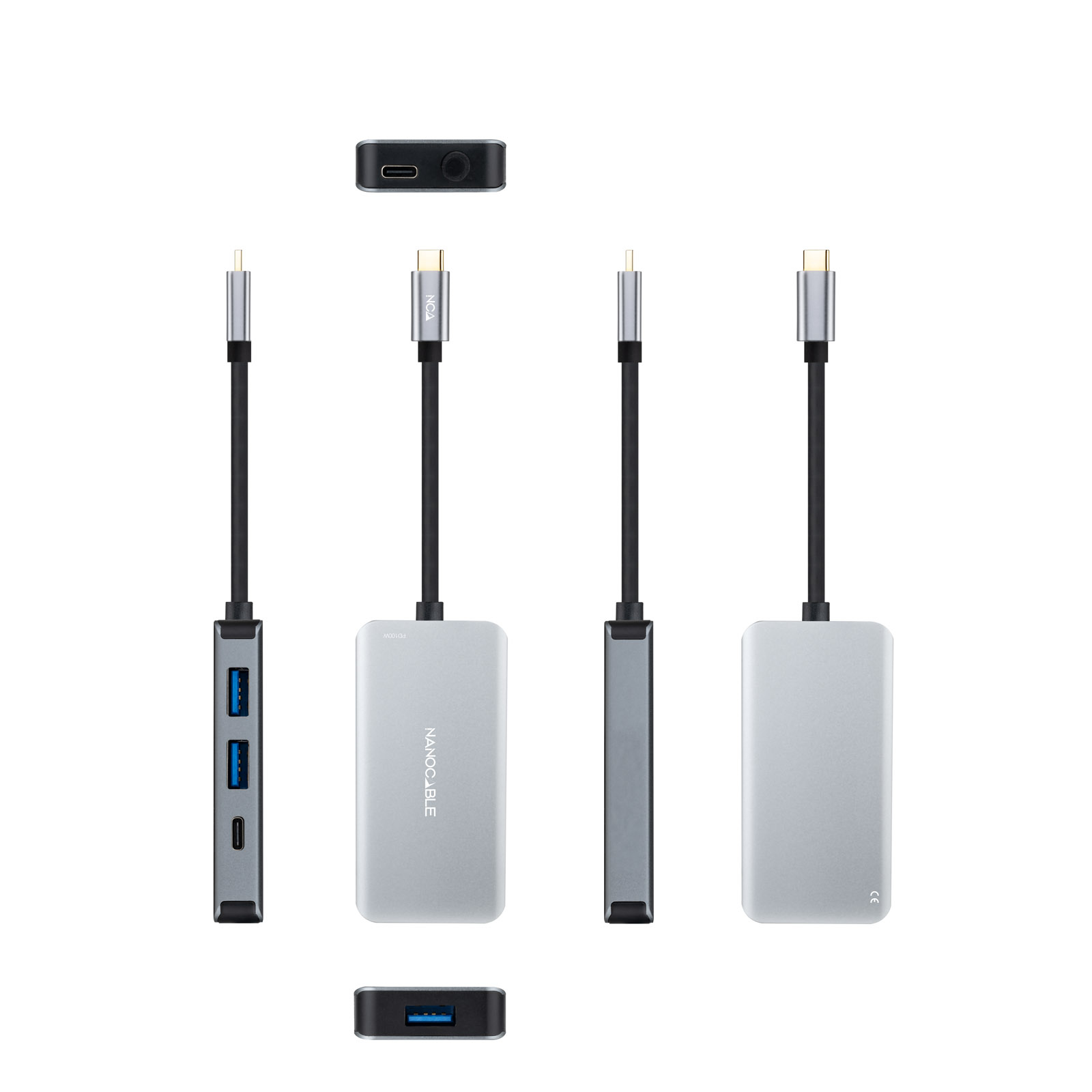 Nanocable USB-C 5-in-1 Hub, 3.2 GEN1 – image 2