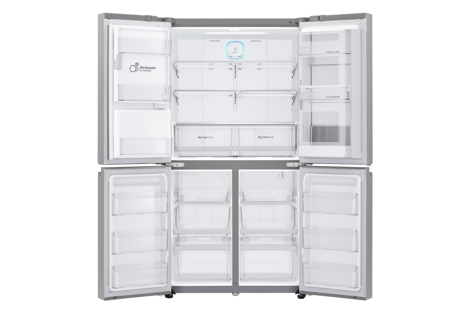 LG GMJ936NSHV side-by-side refrigerator Freestanding – image 8