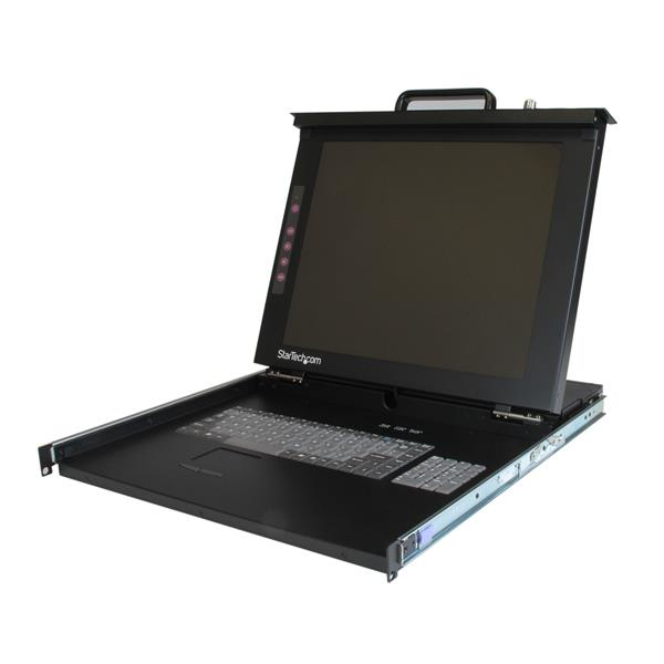 StarTech.com 1U 17" LCD KVM Rack Console