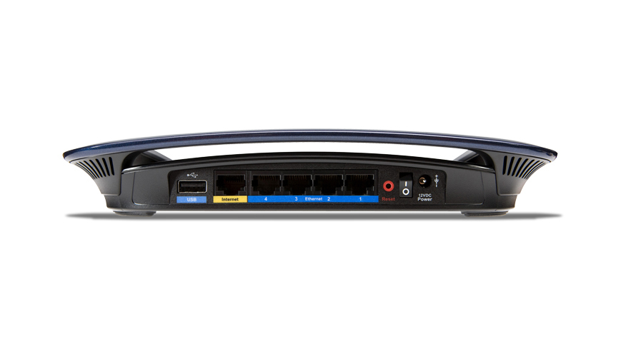 Linksys E3000 wireless router Gigabit Ethernet Black, Blue – image 2