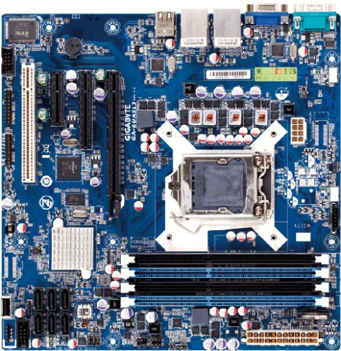 GIGABYTE GA-6UASL3 motherboard Intel® C202 LGA 1155 (Socket H2) micro ATX – image 2