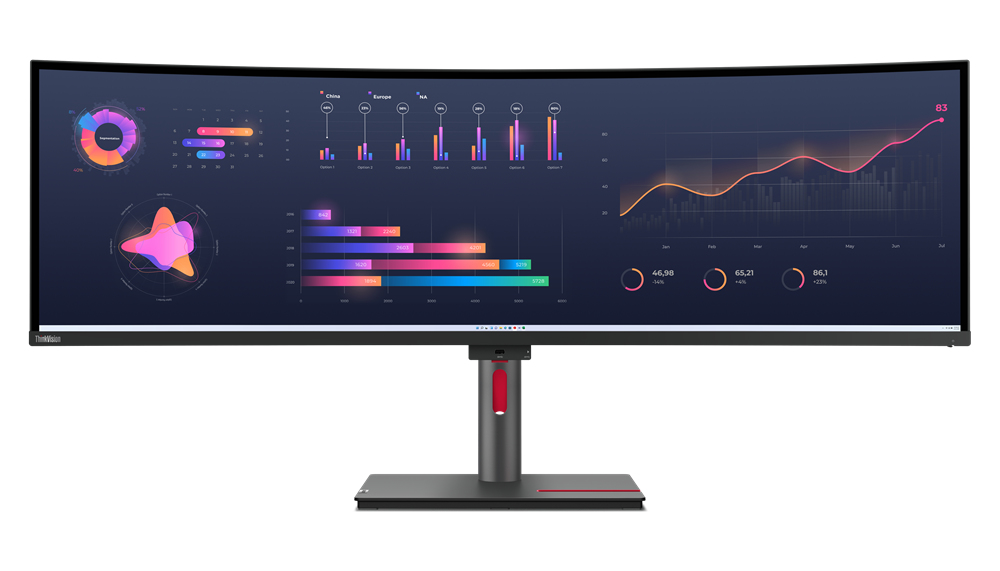 Lenovo ThinkVision P49w-30 computer monitor – image 3
