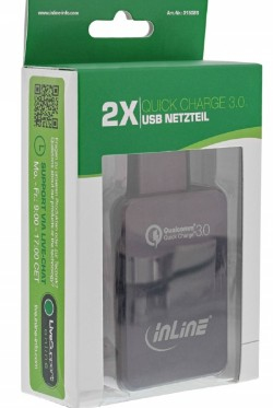 InLine 31508S mobile device charger Universal Black AC Indoor – image 2