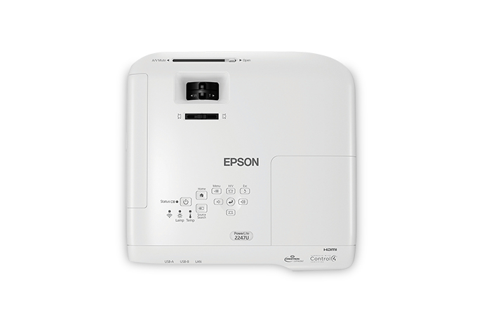Epson PowerLite 2247U Standard throw projector 4200 ANSI lumens 3LCD WUXGA (1920x1200) White – image 4