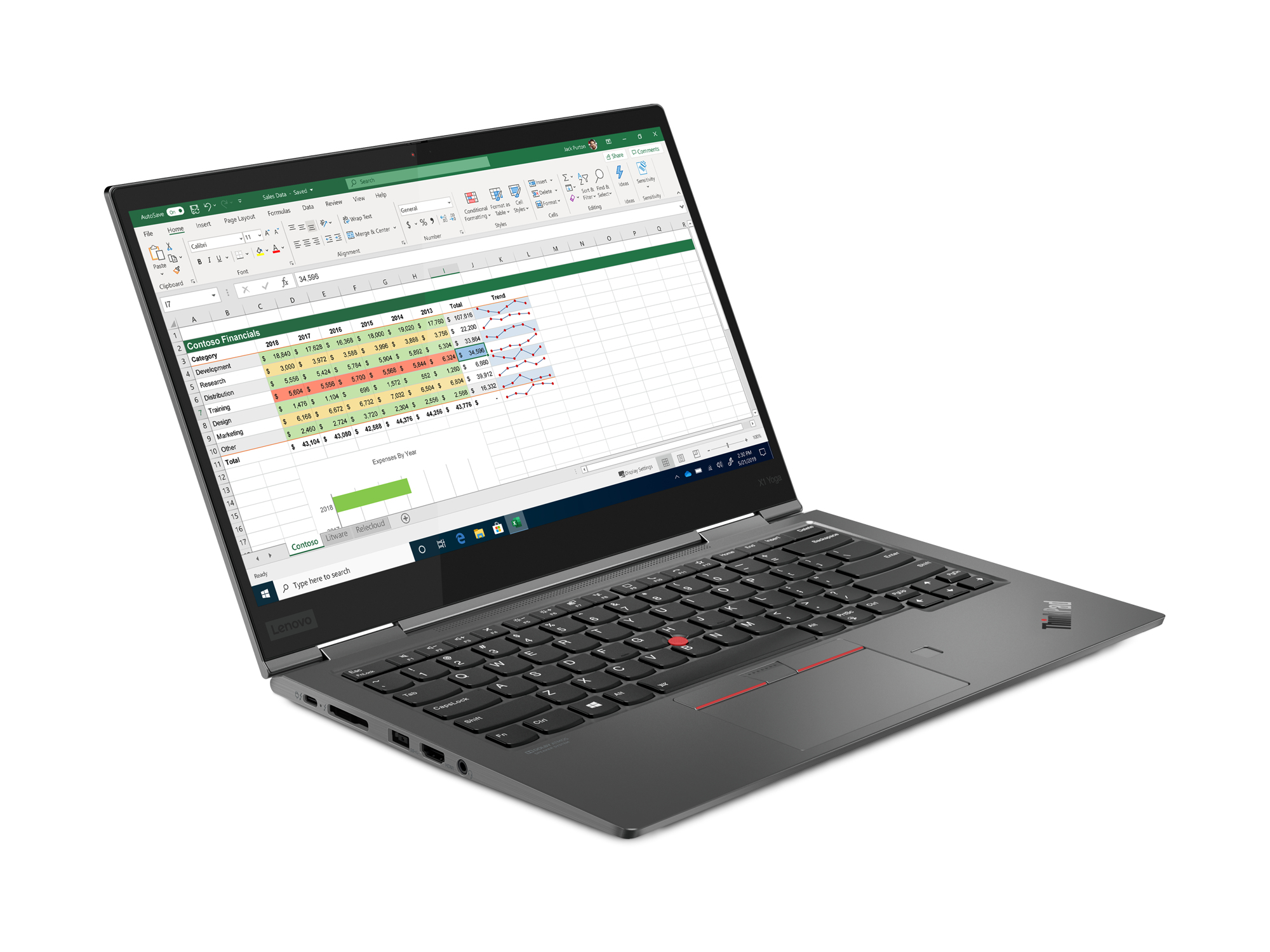 Lenovo ThinkPad X1 Yoga Gen 5 – image 3