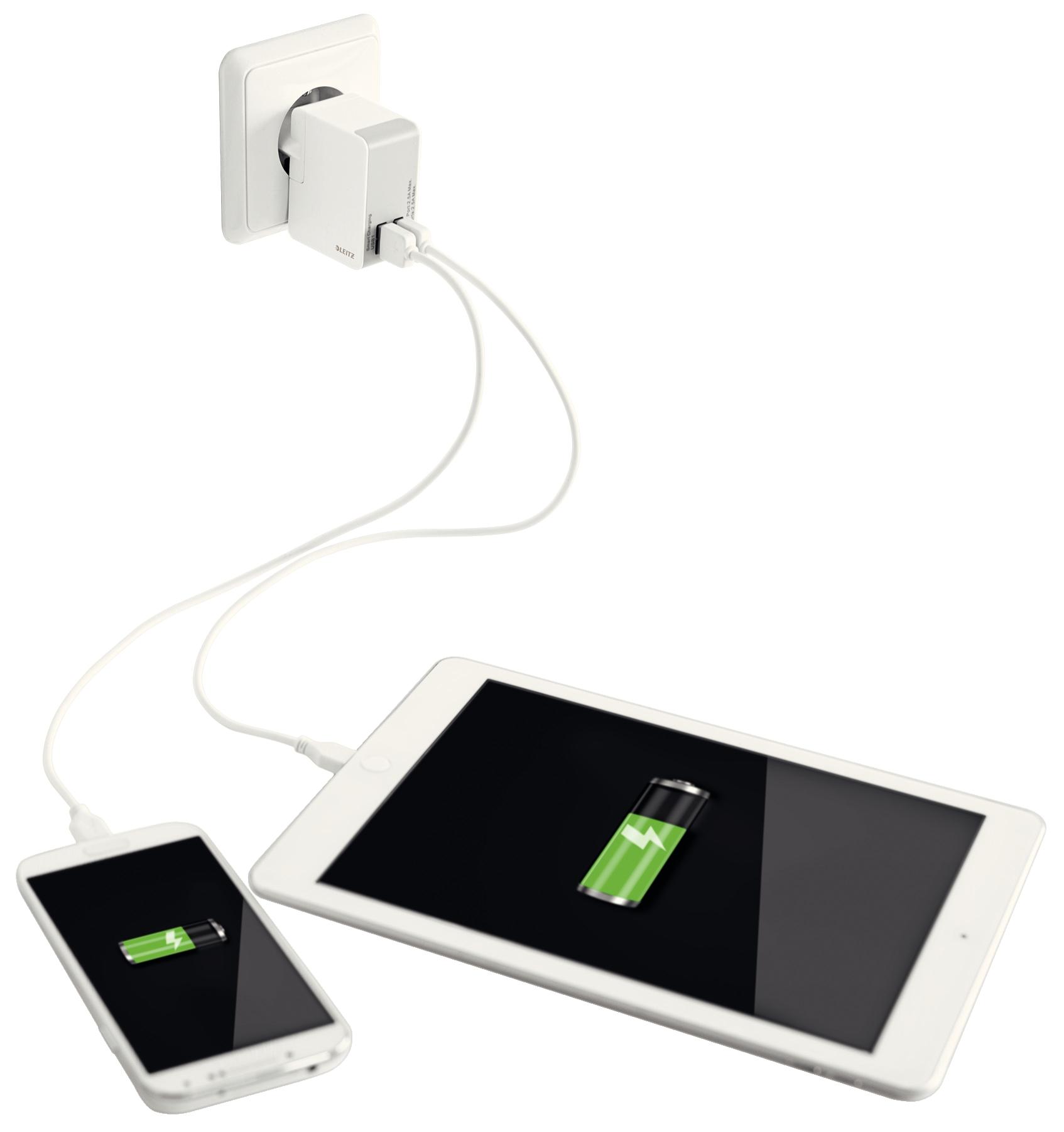 Leitz 62170001 mobile device charger Mobile phone, MP3, Smartphone, Tablet White AC Indoor – image 3