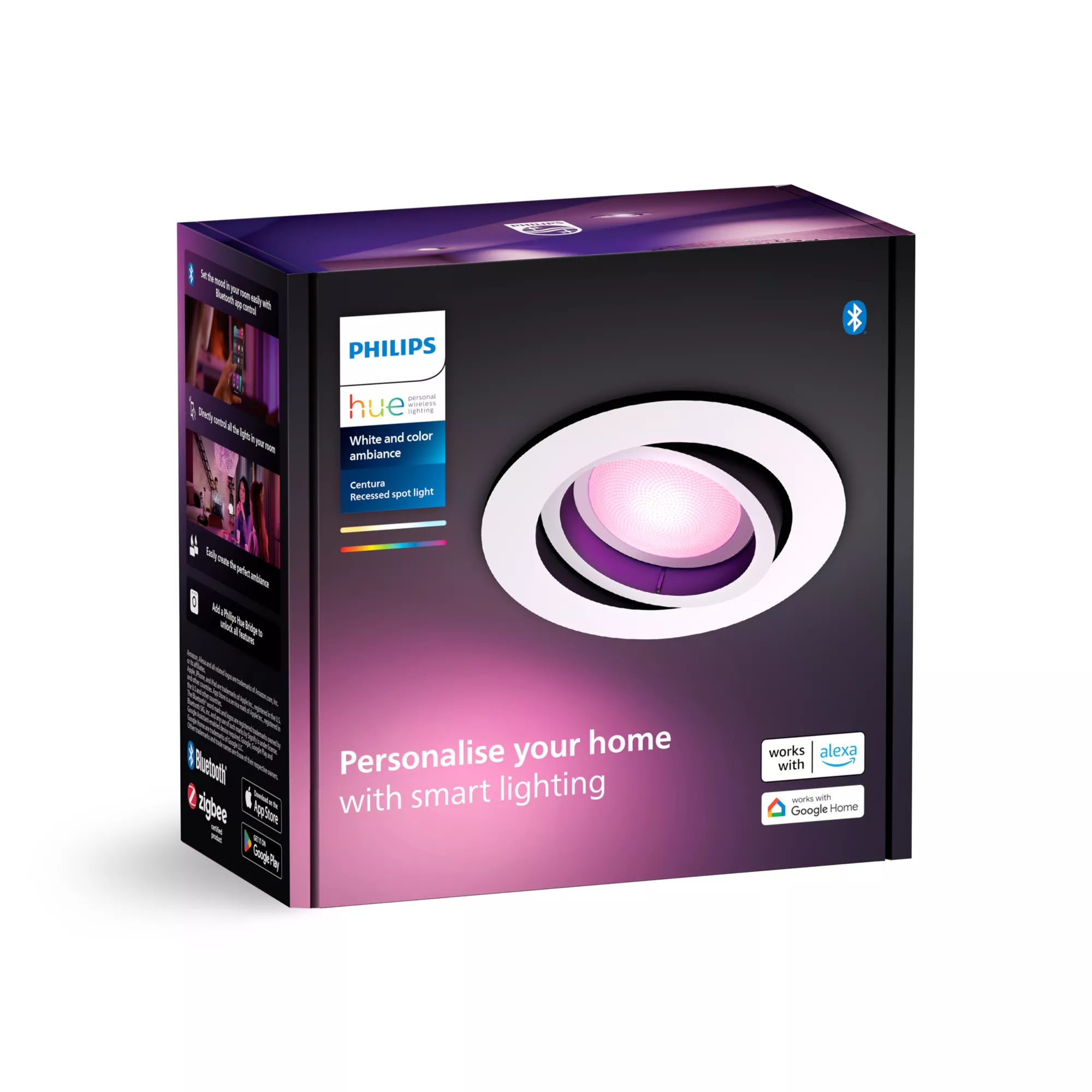 Philips by Signify Philips Hue White and colour ambience Centura recessed spotlight – image 3