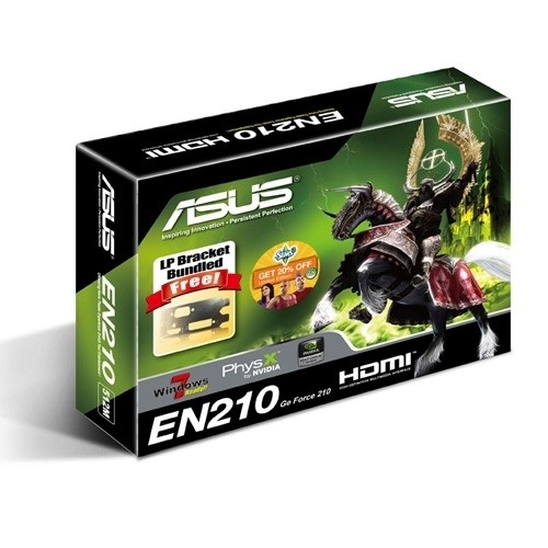 ASUS EN210/G/DI/512MD2(LP) graphics card GeForce 210 GDDR2 – image 3