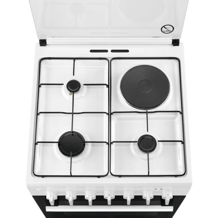 Electrolux LKM624088W Freestanding cooker Electric Combi White – image 2