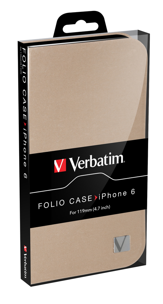 Verbatim 49871 mobile phone case Folio Gold – image 2