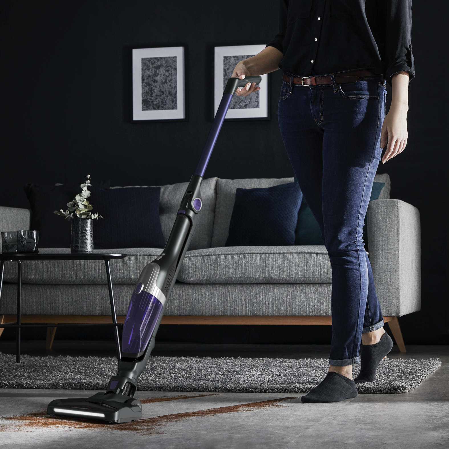 Rowenta X-Trem Compact RH1238 Stick vacuum Battery Dry Bagless – image 8