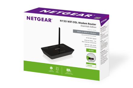 NETGEAR D500 wireless router Fast Ethernet – image 5