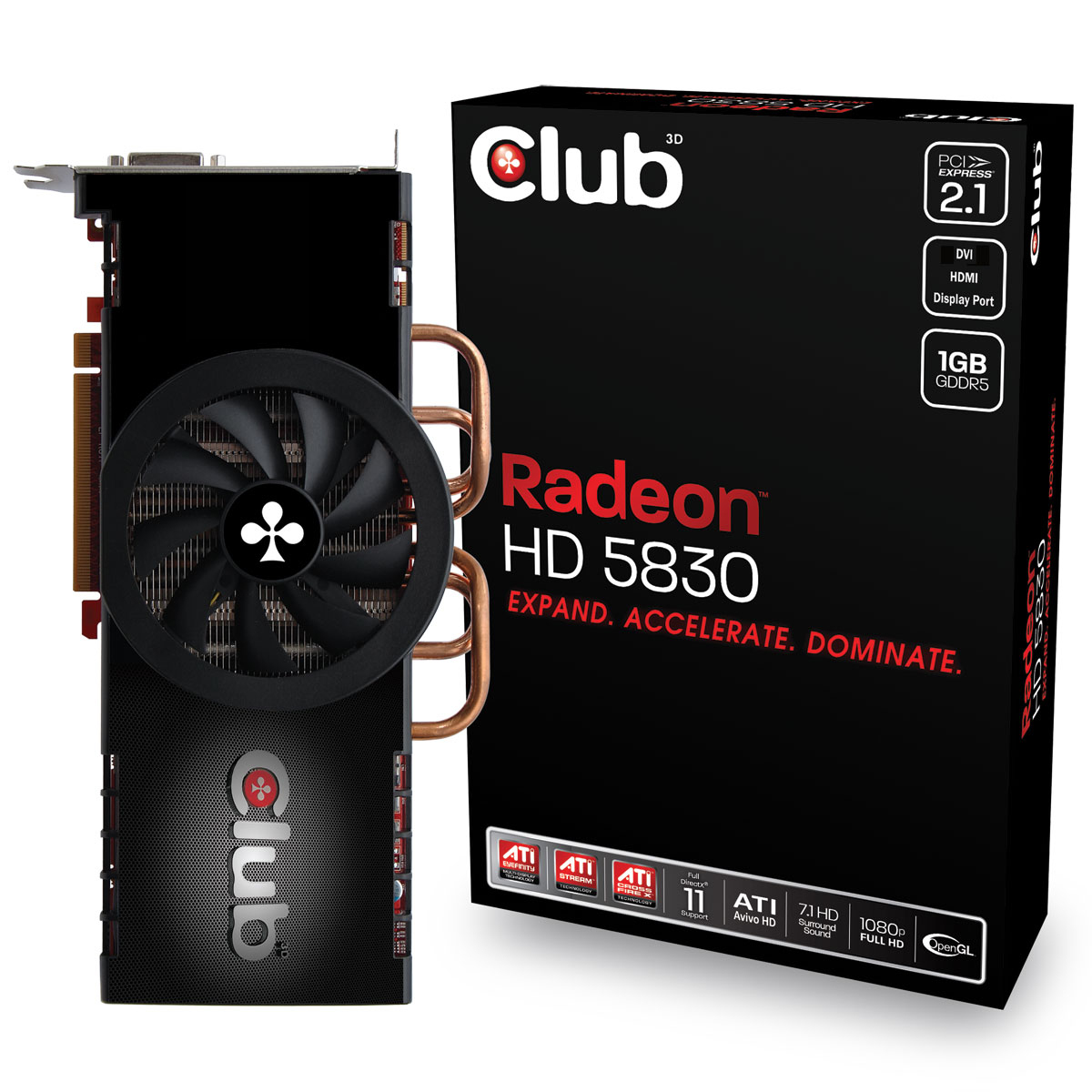 CLUB3D CGAX-58324IDP graphics card AMD – image 1