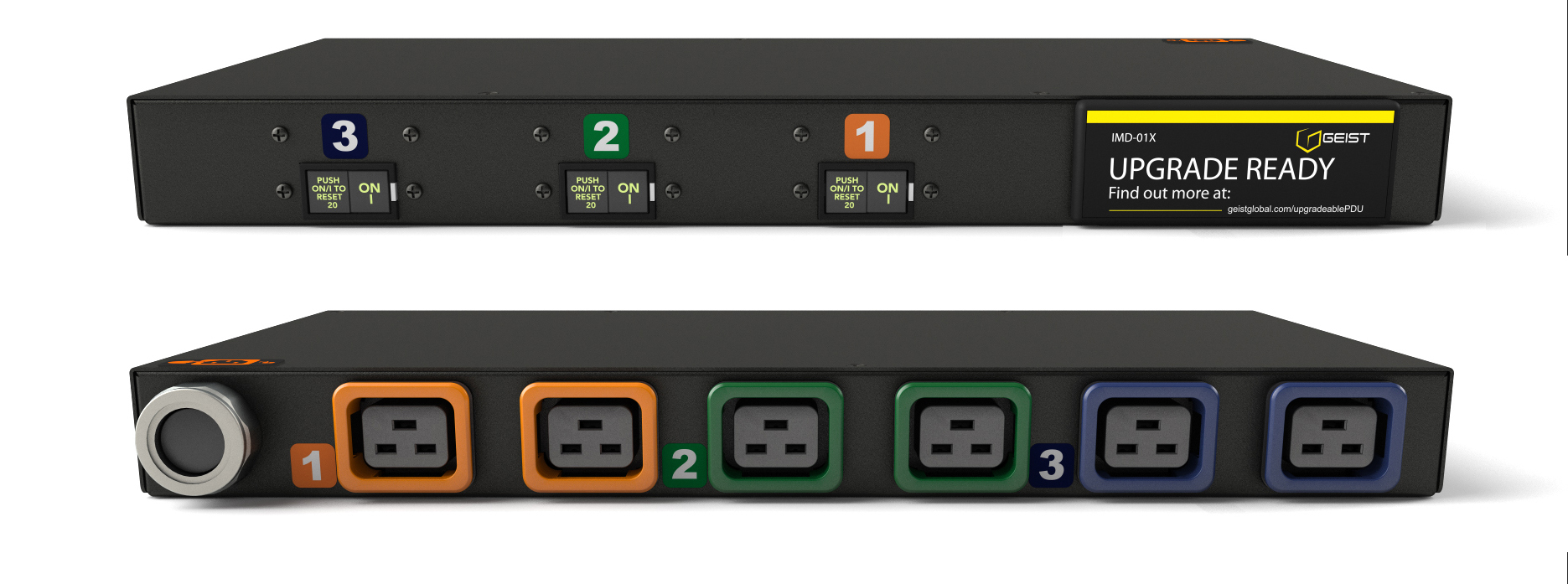 Vertiv I10105L power distribution unit (PDU) 6 AC outlet(s) 1U Black